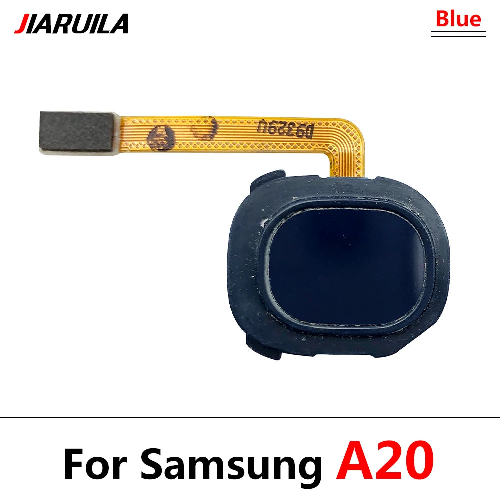 Fingerprint Scanner For Samsung A11 A31 A51 A71 A20 A30 A40 A50 A70 Home Button Fingerprint Menu Return Key Sensor Flex Cable Samsung phone repair parts