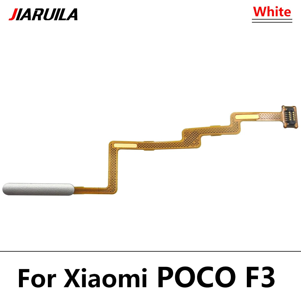 New Fingerprint Scanner For Xiaomi Poco M3 F3 X3 GT Pro Home Button Fingerprint Menu Return Key Sensor Flex Cable For Redmi 9T  Xiaomi  Xiao mi phone repair parts