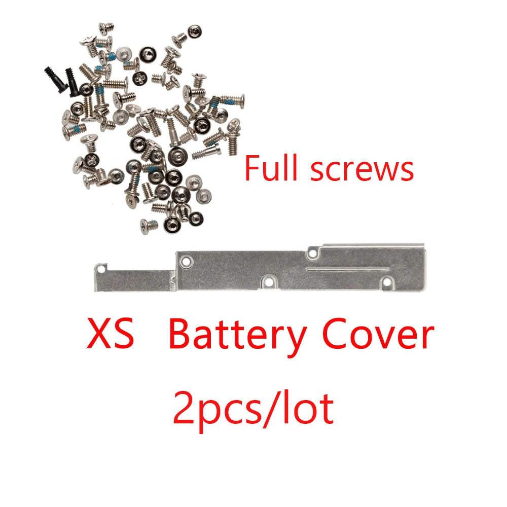 3pcs  LCD Cover Plate + Full Screw For iPhone 7 6 8 6S Plus 5 5S XS max Front Camera Lcd Touch Screen Metal Holder Bracket iPhone phone repair parts