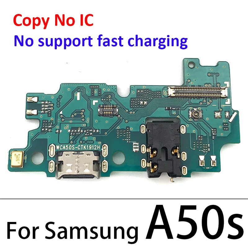 USB Charger Dock Connector Charging Board Port Flex Cable For Samsung A10 A10S A20 A20S A21S A30 A30S A40 A50 A50S A12 A02s A02 Samsung phone repair parts