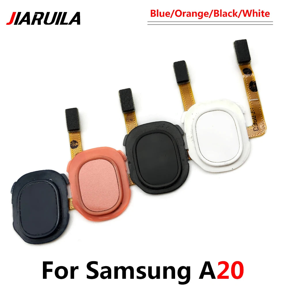 Fingerprint Scanner For Samsung A11 A31 A51 A71 A20 A30 A40 A50 A70 Home Button Fingerprint Menu Return Key Sensor Flex Cable Samsung phone repair parts