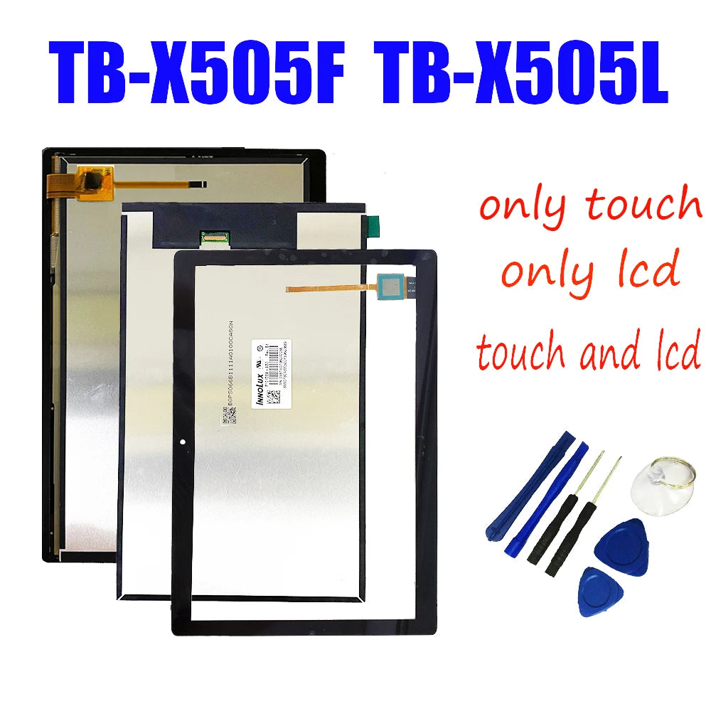 Tablet LCD For Lenovo Tab M10 HD TB-X505 X505F TB-X505L X505 lcd assembly screen 10.1 inch LCD touch screen Lenovo phone repair parts
