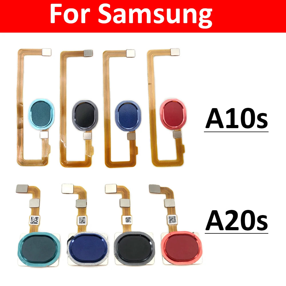 New For Samsung A10S A20S A21s A30s A50s A70s Fingerprint Sensor Home Return Key Menu Button Flex Ribbon Cable Samsung phone repair parts