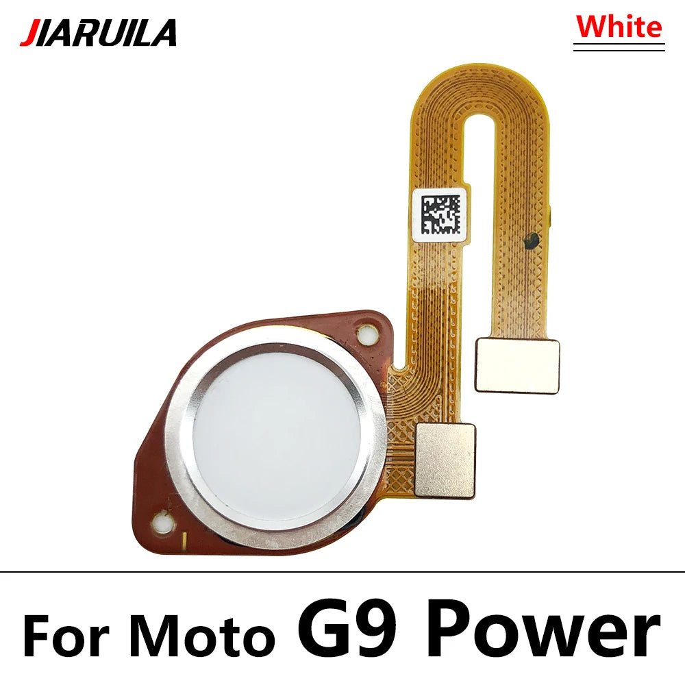 10Pcs/Lot, New For Motorola Moto G9 Plus Power Home Button FingerPrint Touch ID Sensor Flex Cable Ribbon Replacement Parts Motorola phone repair parts