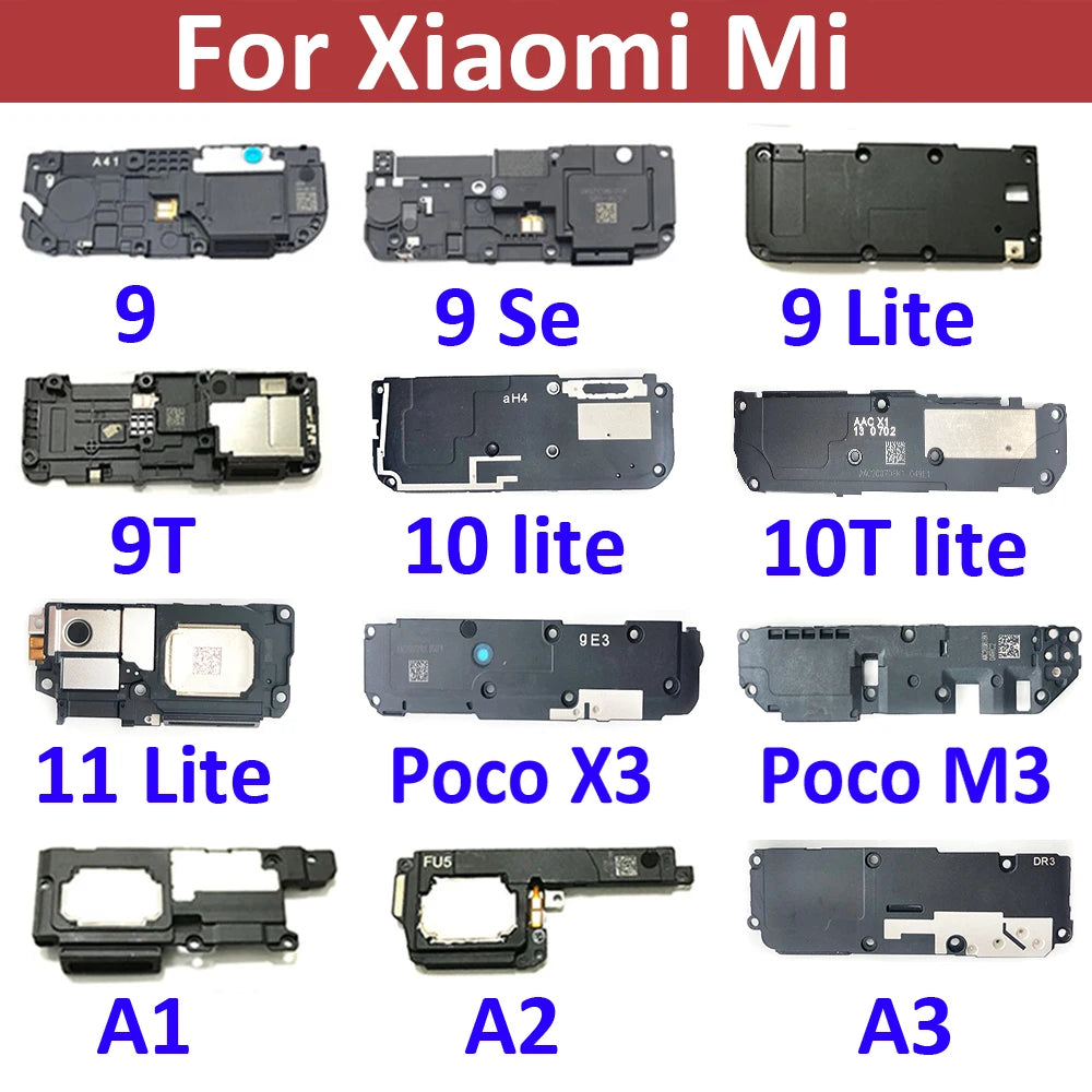 New For Xiaomi Mi 8 9 9T 10 10T 11 11T 12 Lite Se Pro Loud Speaker Buzzer Ringer Loudspeaker Flex Cable  Xiaomi  Xiao mi phone repair parts