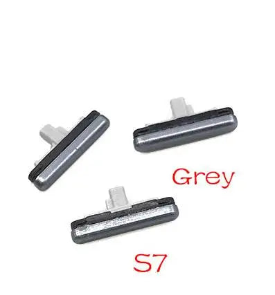50Pcs/Lot, SIde Volume Button + Power ON / OFF Buttton Key Set For Samsung S7 Edge J5 J7 2016 Metal J510 J710 / J5 J7 2018 Pro J Samsung phone repair parts