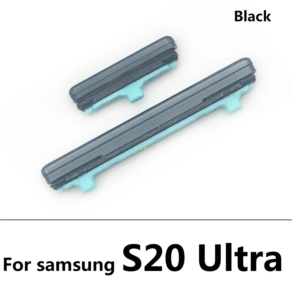 10Pcs/Lot, New Power Button + Volume Side Button For Samsung S20 / S20 Plus / S20 Ultra / S20 Fe Samsung phone repair parts