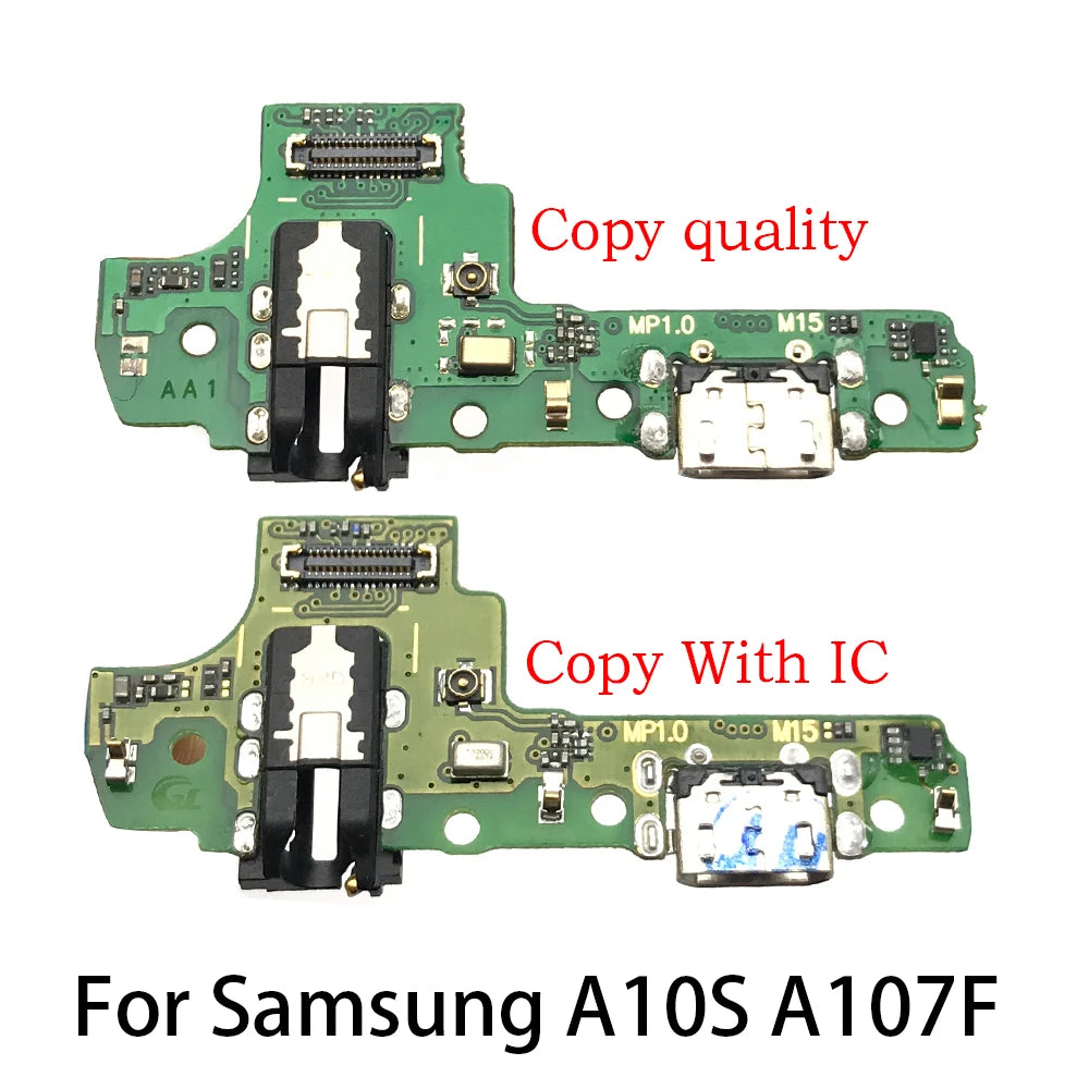 10Pcs, USB Charger Charging Board Dock Port Connector Flex Cable For Samsung A10S A107 A107F USB Changer Flex Samsung phone repair parts