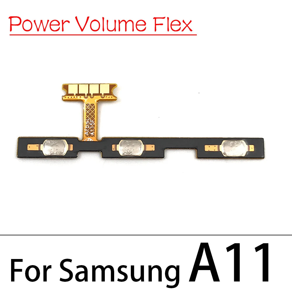 Volume Power Switch On Off Button Key Flex For Samsung A10 A20 A30 A40 A50 A70 A01 A11 A10s A20s A21s A30s A51 A21 A31 A71 A02s Samsung phone repair parts