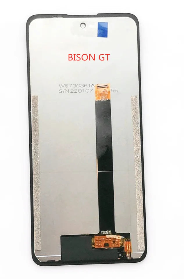 UMIDIGI BISON gt bisonGT LCD Display+Touch Screen Digitizer 100% Original Tested LCD Screen Glass Panel For BISON GT Other Brand Phone repair parts