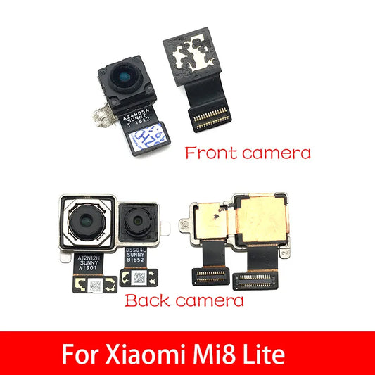 Back Rear Camera For Xiaomi Mi 8 Mi8 Lite Front Facing Camera Module Flex Cable Replacement  Xiaomi  Xiao mi phone repair parts