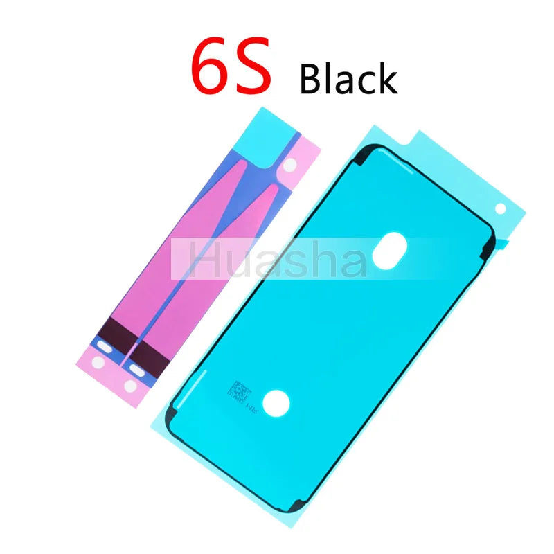 2pcs/set Battery Adhesive Sticker Strips + LCD Display Waterproof Seal Adhesive Sticker for iPhone 6S 7 8 Plus X iPhone phone repair parts
