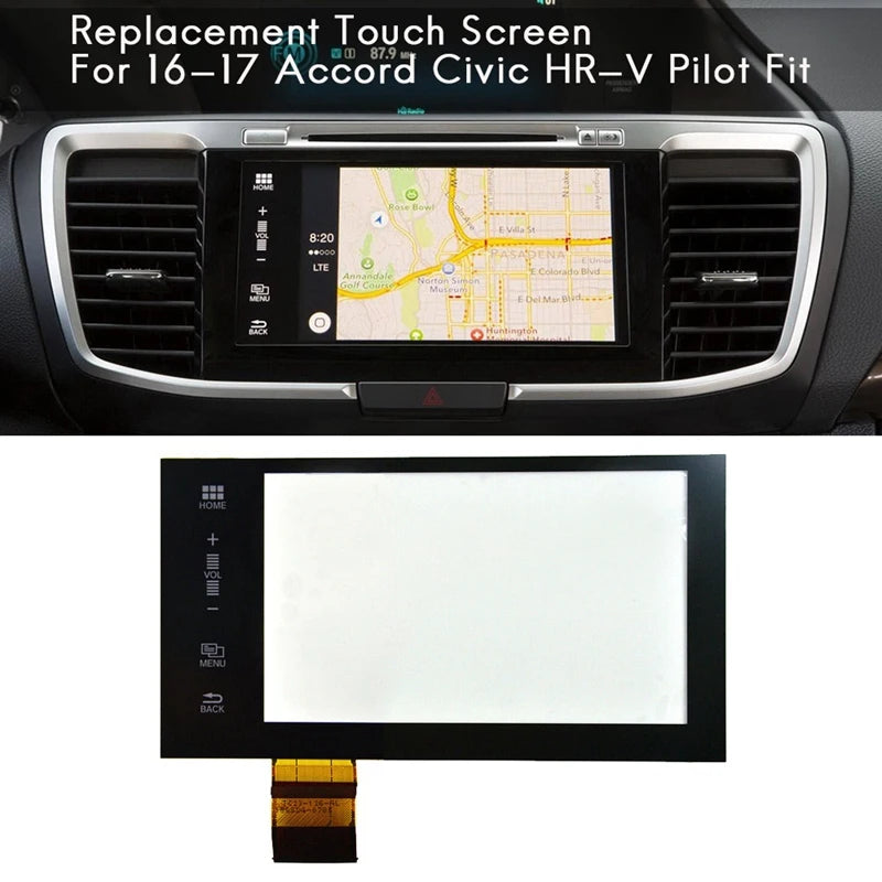 Replacement Factory Touch-Screen Panel Glass Digitizer for 2016 2017 Honda Accord Civic HR-V Pilot Fit Navigation Radio Other Brand tablet repair parts