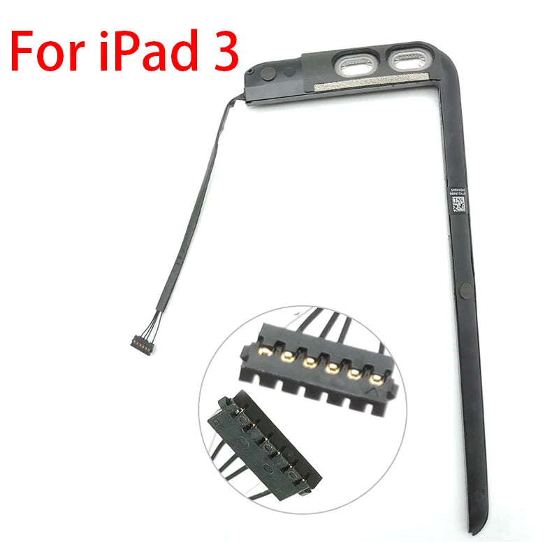 New Loud Speaker For iPad 2 3 4 5 Buzzer Module Loudspeaker Flex Cable Repair Parts