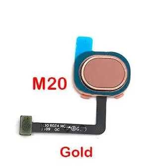 New Fingerprint Sensor For Samsung M20 M205F M30 M305F Home Menu Button Flex Cable Repair Parts Samsung phone repair parts