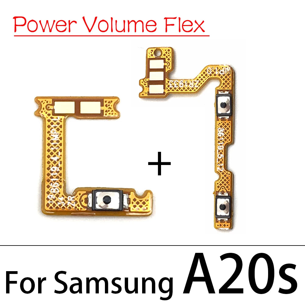 Volume Power Switch On Off Button Key Flex For Samsung A10 A20 A30 A40 A50 A70 A01 A11 A10s A20s A21s A30s A51 A21 A31 A71 A02s Samsung phone repair parts