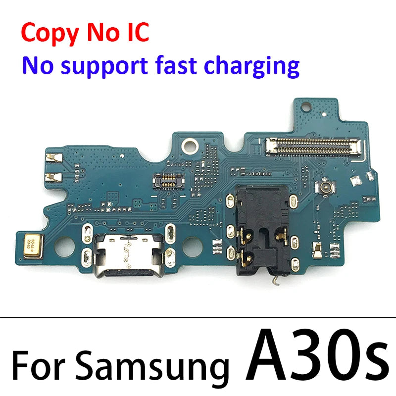 USB Charger Dock Connector Charging Board Port Flex Cable For Samsung A10 A10S A20 A20S A21S A30 A30S A40 A50 A50S A12 A02s A02 Samsung phone repair parts