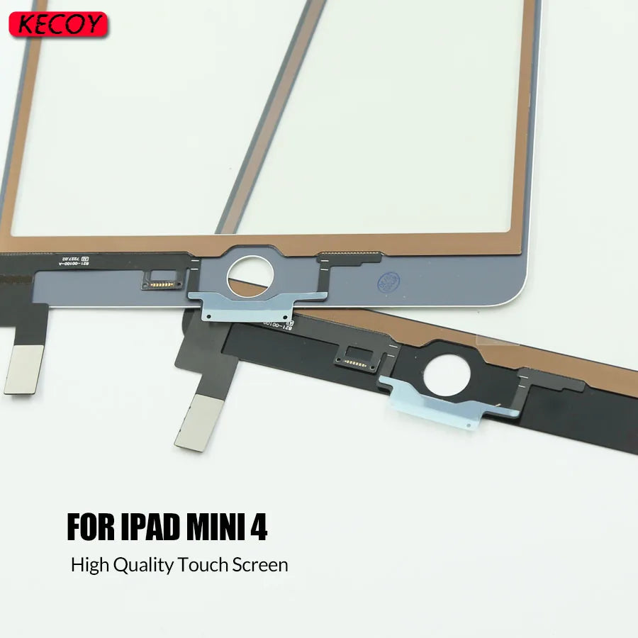 1Pcs Orginal Touchscreen For iPad Mini4 Outer Touch Screen A1538 A1550 Front Glass Digitizer Panel Repair Replacement With Oca  iPad repair parts