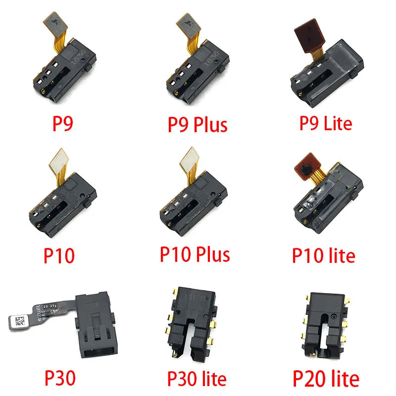New Ear Earphone Audio Jack Port connector Flex Cable For Huawei P10 Plus P20 P30 P9 Lite Mini P Smart 2019 Huawei phone repair parts