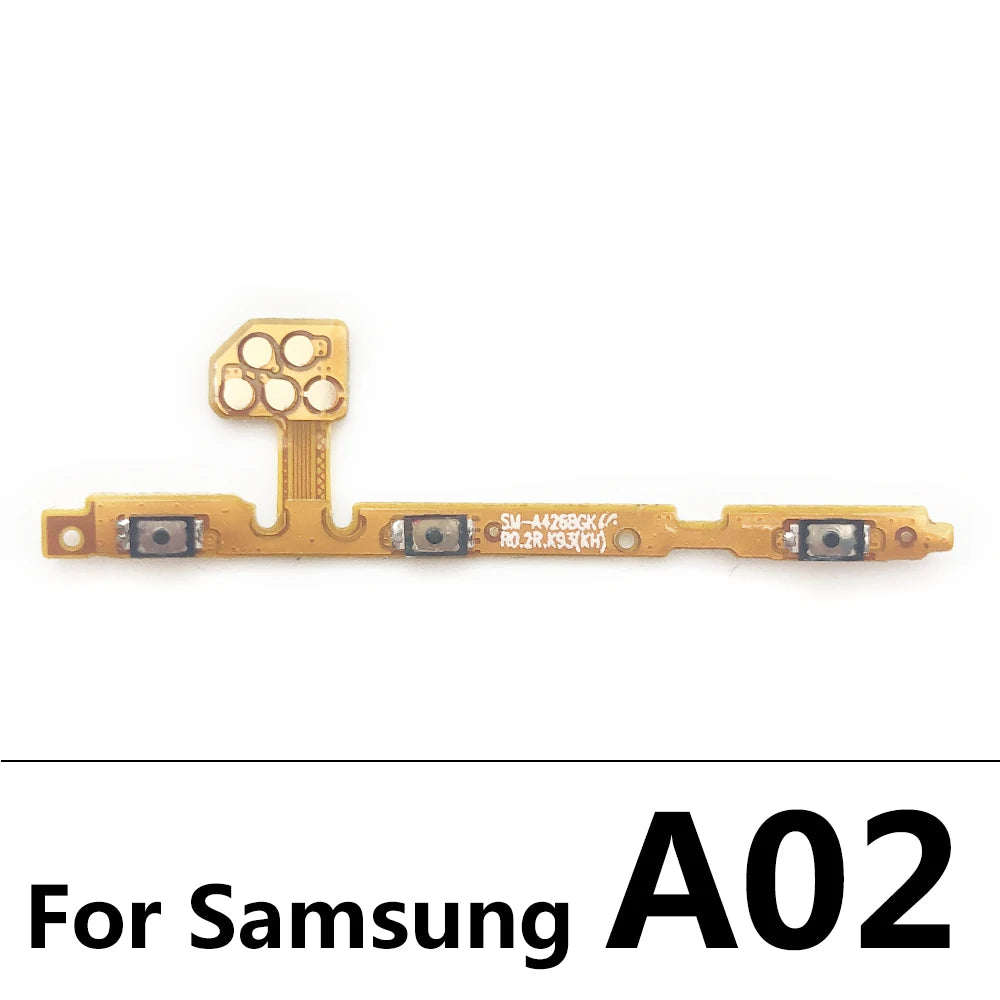 Volume Power Switch On Off Button Key Flex For Samsung A10 A20 A30 A40 A50 A70 A01 A11 A10s A20s A21s A30s A51 A21 A31 A71 A02s Samsung phone repair parts