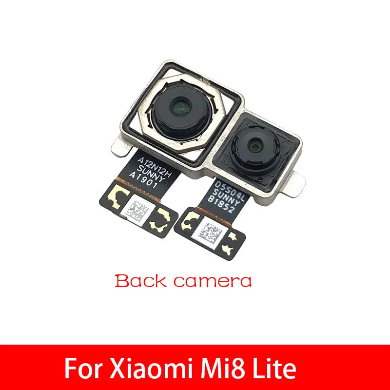 Back Rear Camera For Xiaomi Mi 8 Mi8 Lite Front Facing Camera Module Flex Cable Replacement  Xiaomi  Xiao mi phone repair parts