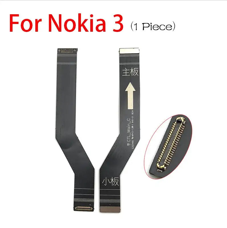 Main Board Motherboard Connector Board Flex Cable For Nokia 2 2.1 3 3.1 Plus 5 5.1 6 6.1 7 7.1 8 X5 X6 X7 Mainboard Nokia phone repair parts