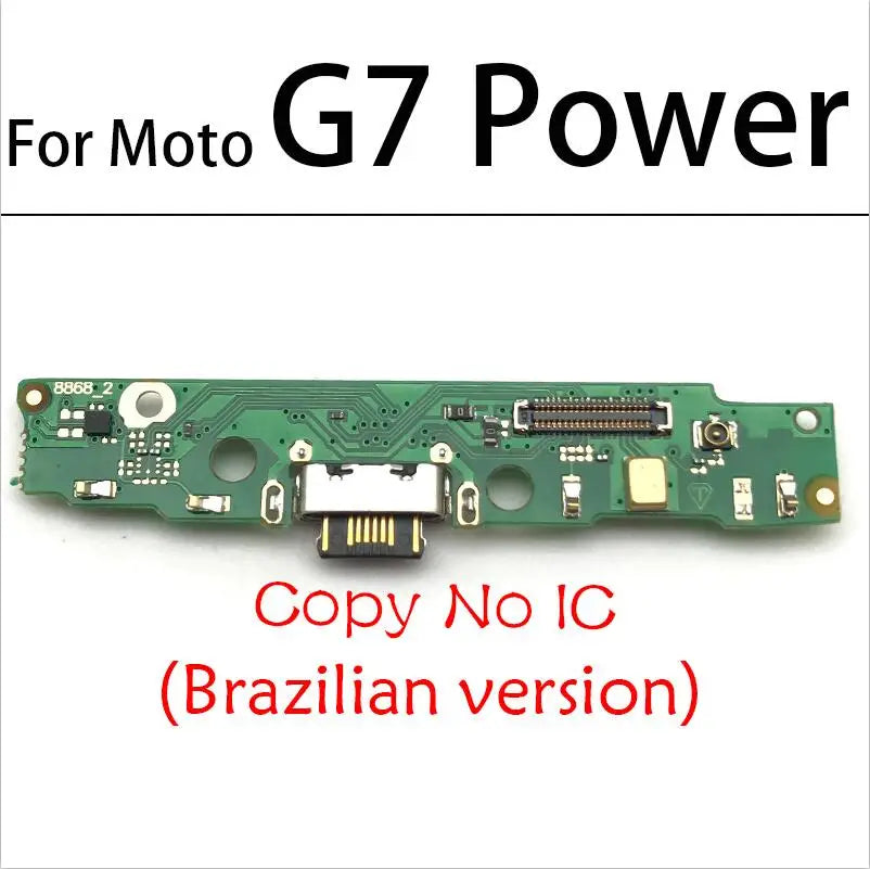 USB Charging Port Flex For Motorola Moto G4 G5 G6 Play G3 G7 Power E6s E6 Play E4 Plus Dock Connector Charging Port Flex Cable Motorola phone repair parts