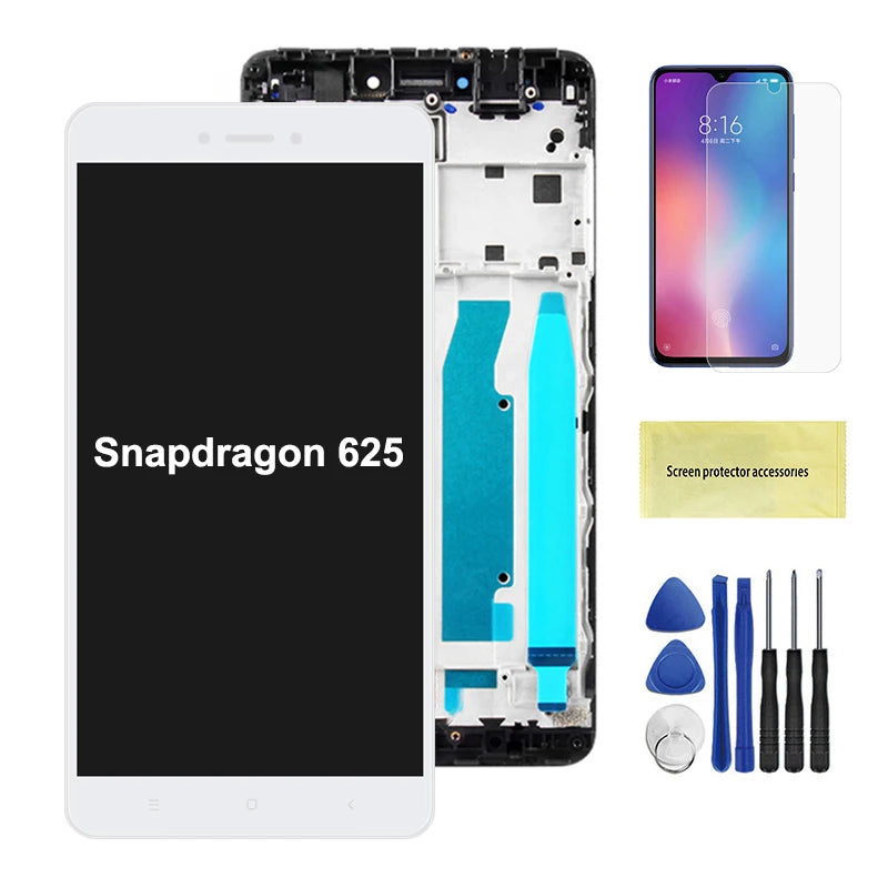Screen for Xiaomi Redmi Note 4/ Redmi Note 4X Global Snapdragon 625 Lcd Display Touch Screen Assembly for Redmi Note 4 2016100 Xiaomi phone repair parts
