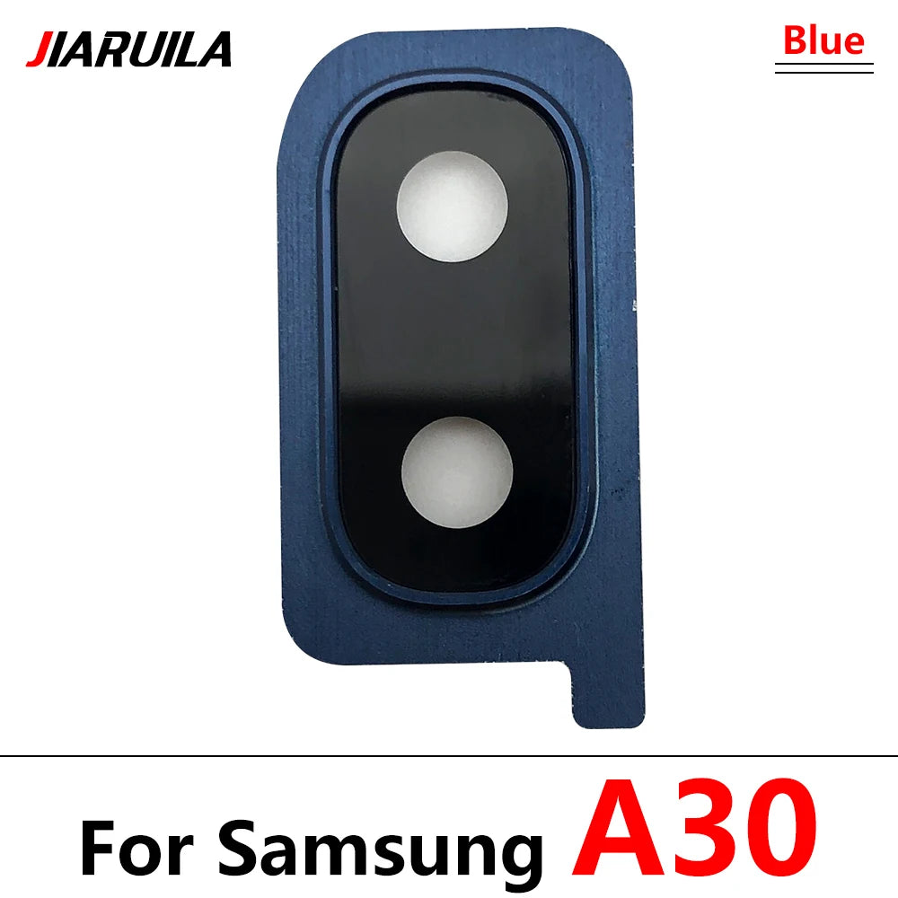 New Housing Back Rear Camera Glass Lens With Cover Frame Holder For Samsung A10 A20 A30 A40 A50 A70 A105F A205F A305F A505F A705 Samsung phone repair parts