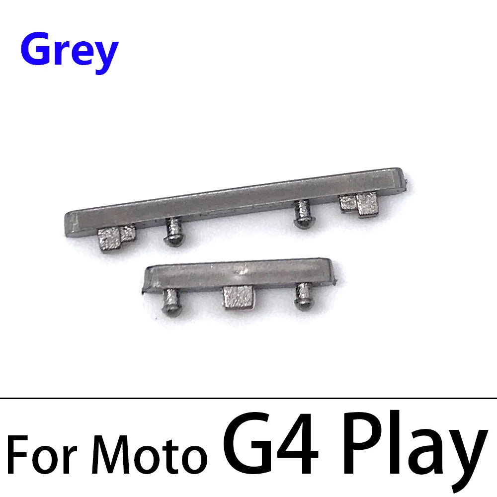 New For Motorola Moto G6 Play G4 G5 G5S G6 Plus Volume Power Button Side Key Motorola phone repair parts