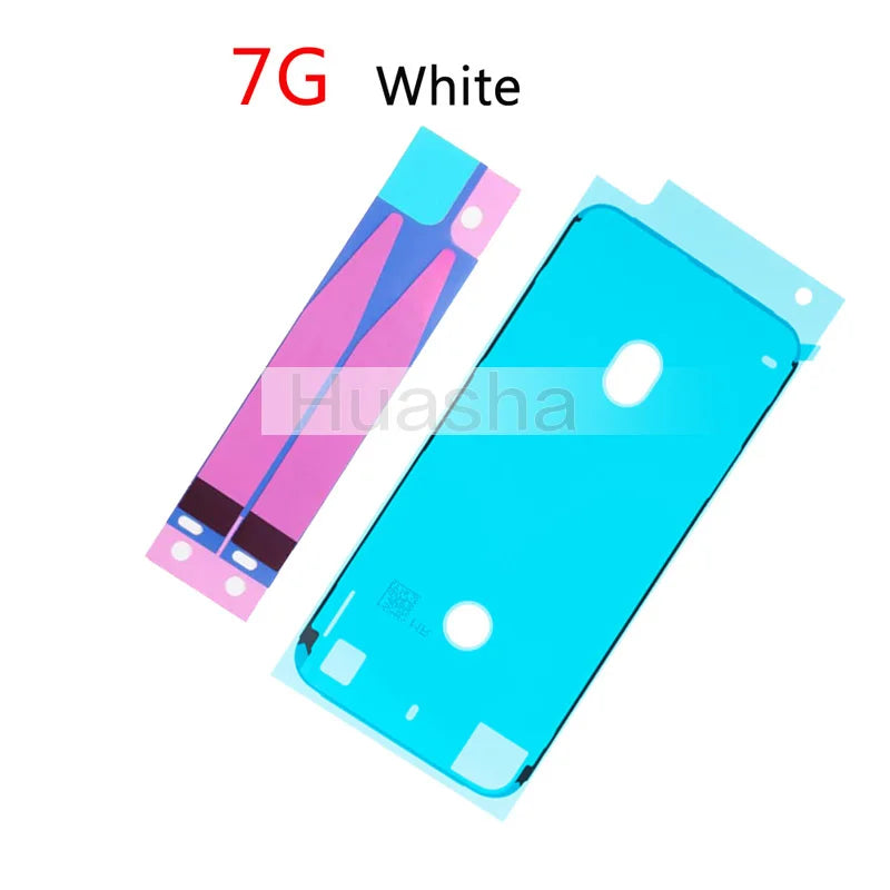2pcs/set Battery Adhesive Sticker Strips + LCD Display Waterproof Seal Adhesive Sticker for iPhone 6S 7 8 Plus X iPhone phone repair parts