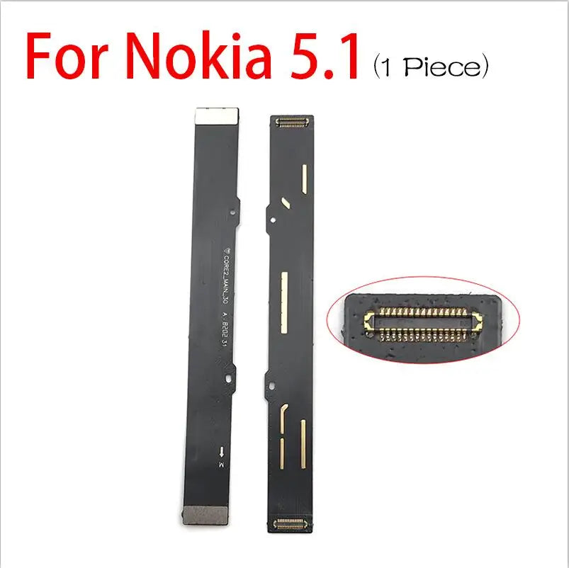 Main Board Motherboard Connector Board Flex Cable For Nokia 2 2.1 3 3.1 Plus 5 5.1 6 6.1 7 7.1 8 X5 X6 X7 Mainboard Nokia phone repair parts