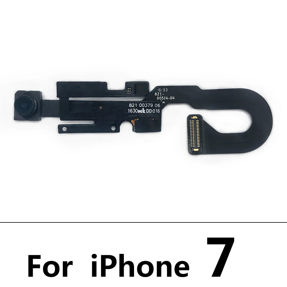 10Pcs Front Camera Flex Cable for iPhone 11 12 Pro Max 7 8 Plus Facing Small Cam Light Proximity Sensor Repair Parts iPhone phone repair parts