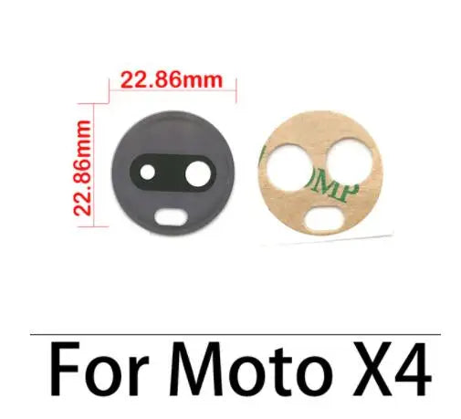 Rear Back Camera Glass Lens For Motorola Moto Z3 Z4 Play X4 Camera Glass With Glue Adhesive Motorola phone repair parts