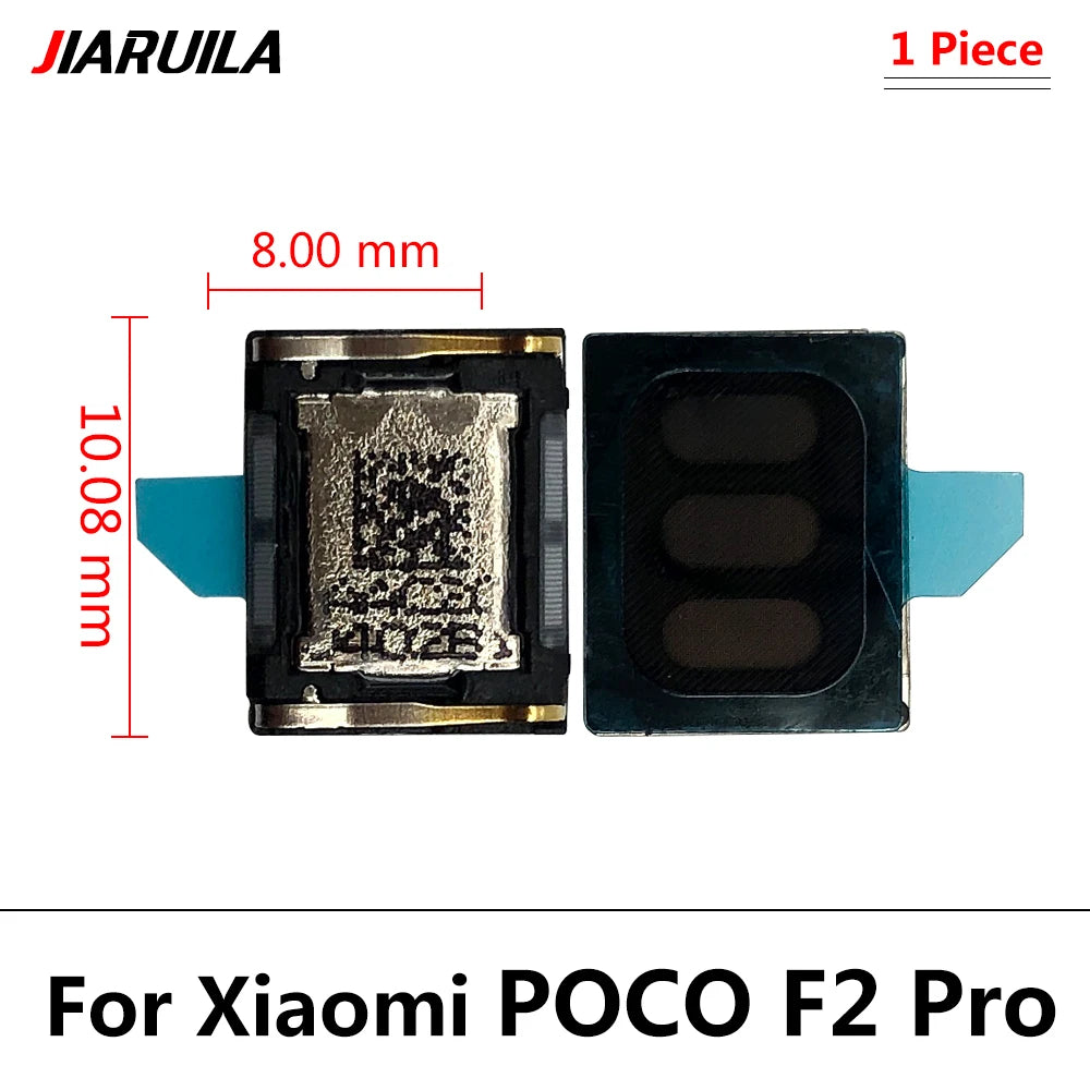10Pcs, Front Top Earpiece Earphone Ear Speaker Sound Receiver For Xiaomi Poco F1 F2 F3 F4 F5 M3 M4 M6 X3 X4 X6 Pro 5G X3 GT  Xiaomi  Xiao mi phone repair parts