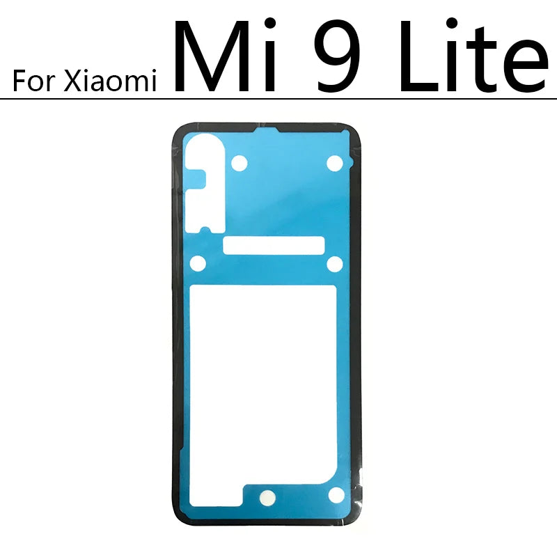 Back Glass cover Adhesive Sticker Stickers glue For Xiaomi Mi 8 9 10 lite 10T Note 10 A3 CC 9 9e Mi8 Mi9 F2 Pro  Xiaomi  Xiao mi phone repair parts