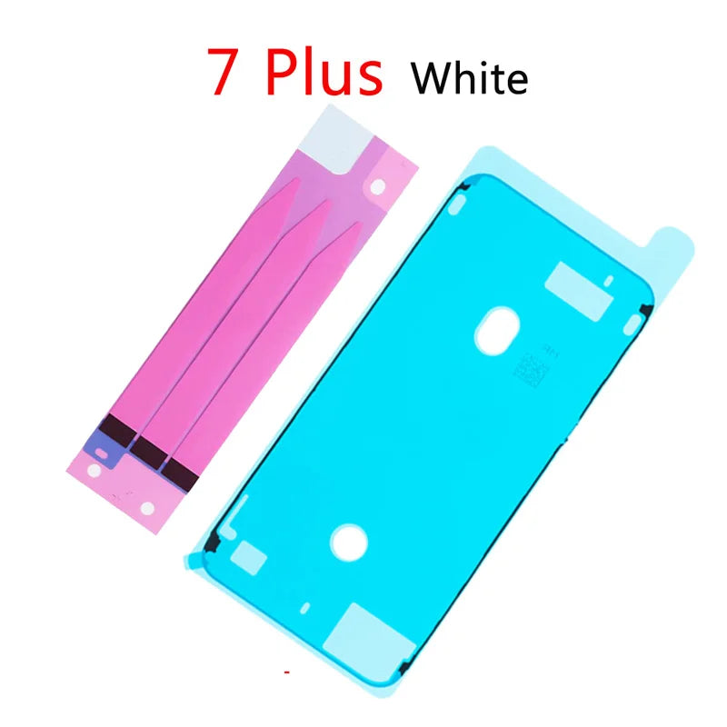 2pcs/set Battery Adhesive Sticker Strips + LCD Display Waterproof Seal Adhesive Sticker for iPhone 6S 7 8 Plus X iPhone phone repair parts