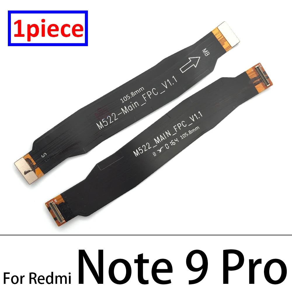 50Pcs/Lot, Main Board Motherboard Mainboard Flex Cable For Xiaomi Redmi 9 9A 9C 6 6A 8A Note 10 10s 8 7 6 Pro Note 11 4G 5G  Xiaomi  Xiao mi phone repair parts