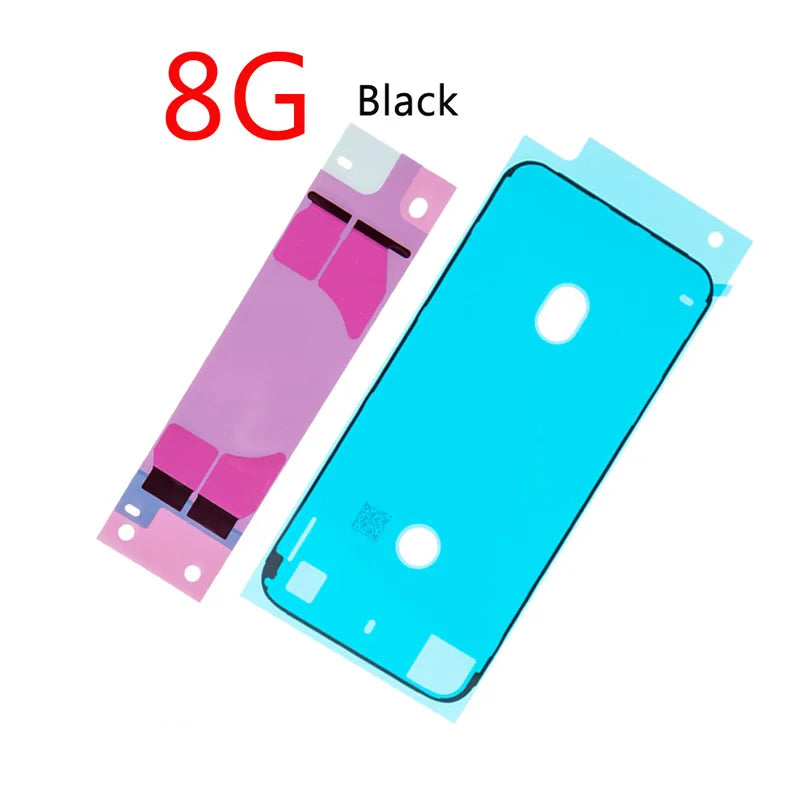 2pcs/set Battery Adhesive Sticker Strips + LCD Display Waterproof Seal Adhesive Sticker for iPhone 6S 7 8 Plus X iPhone phone repair parts