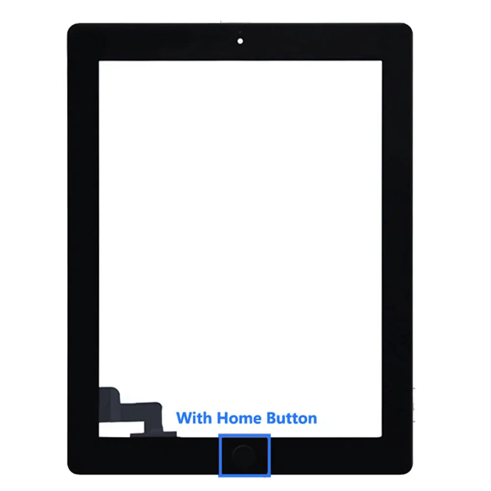 New Touch Screen For Apple iPad 2 IPad3 IPad4 A1416 A1430 A1403 A1458 A1459 LCD Outer Digitizer Sensor Glass Panel Replacement  iPad repair parts