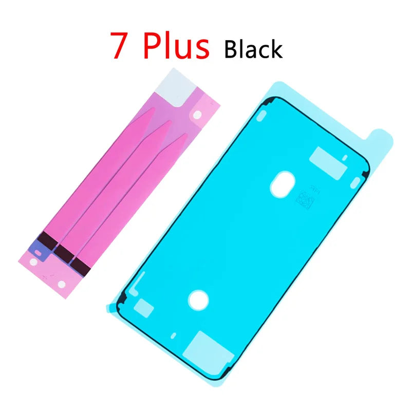 2pcs/set Battery Adhesive Sticker Strips + LCD Display Waterproof Seal Adhesive Sticker for iPhone 6S 7 8 Plus X iPhone phone repair parts