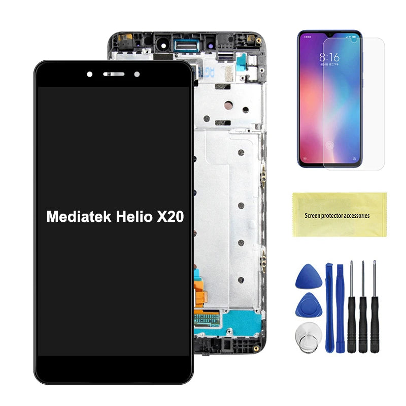 Screen for Xiaomi Redmi Note 4/ Redmi Note 4X Global Snapdragon 625 Lcd Display Touch Screen Assembly for Redmi Note 4 2016100 Xiaomi phone repair parts