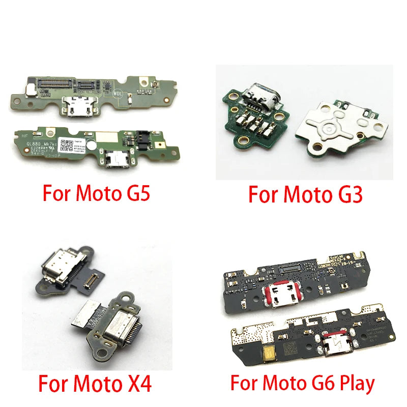 USB Charging Port Flex For Motorola Moto G4 G5 G6 Play G3 G7 Power E6s E6 Play E4 Plus Dock Connector Charging Port Flex Cable Motorola phone repair parts