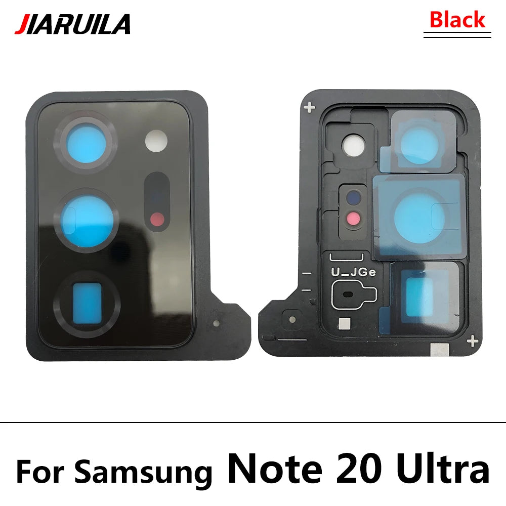 Housing Back Rear Camera Glass Lens With Cover Frame Holder For Samsung Note 20 / Note 20 Ultra / Note 10 Plus / Note 10 Lite Samsung phone repair parts
