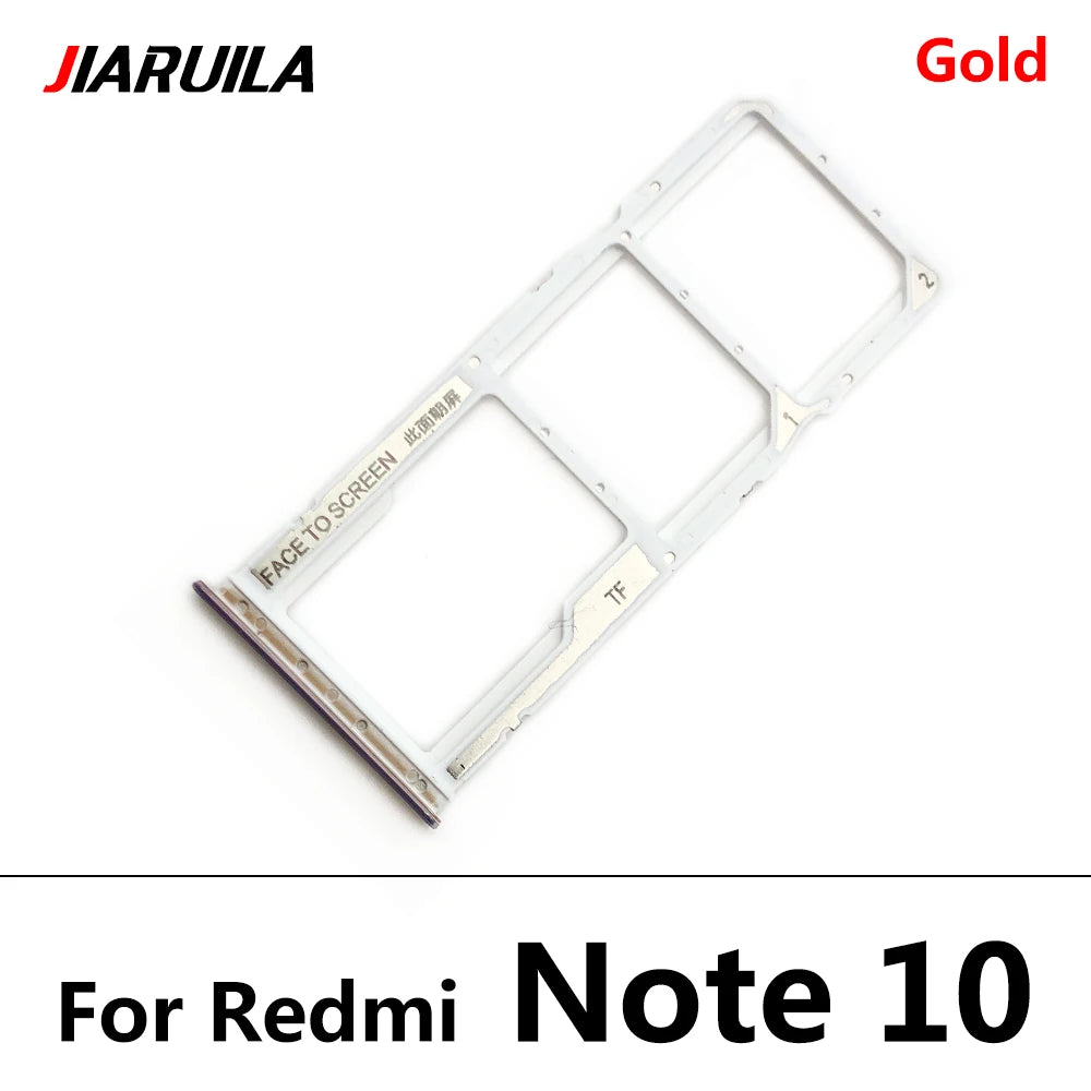 New SIM Card Tray Slot Holder For Xiaomi Redmi Note 7 9 9s 10 Pro Replacement Parts  Xiaomi  Xiao mi phone repair parts