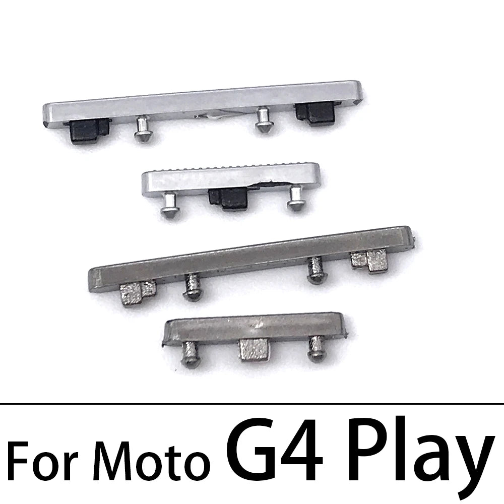 New For Motorola Moto G6 Play G4 G5 G5S G6 Plus Volume Power Button Side Key Motorola phone repair parts
