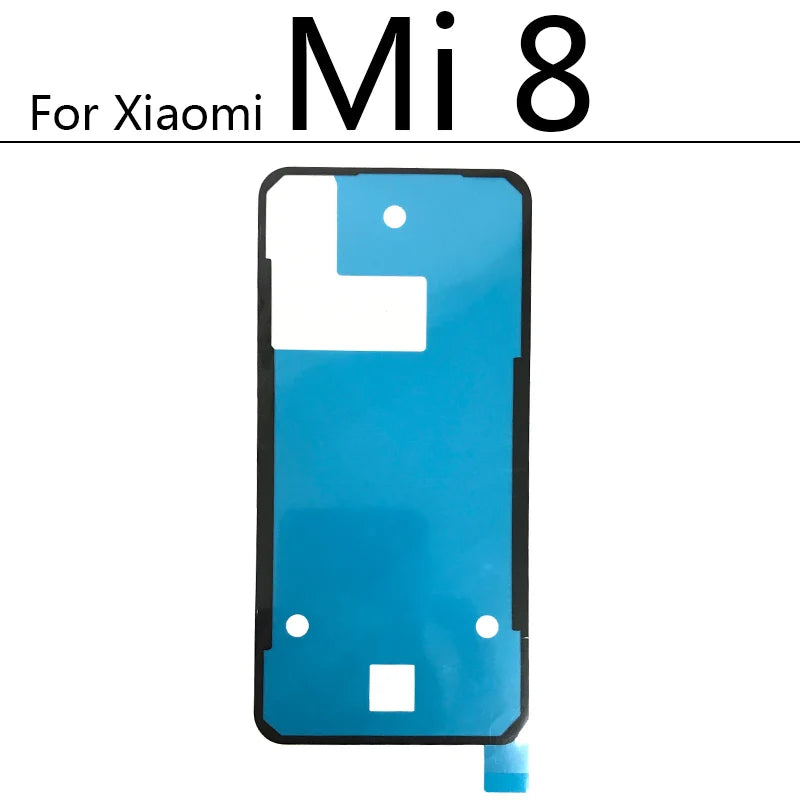 Back Glass cover Adhesive Sticker Stickers glue For Xiaomi Mi 8 9 10 lite 10T Note 10 A3 CC 9 9e Mi8 Mi9 F2 Pro  Xiaomi  Xiao mi phone repair parts