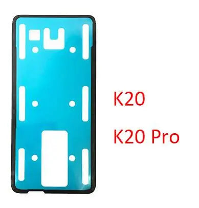 Back Glass cover Adhesive Sticker Stickers glue For Xiaomi Mi 9 9t 10T 10 Lite Poco F2 Pro Mix 2S Redmi Note 7 8 9 9s 10 K20 Pro Xiaomi  Xiao mi phone repair parts
