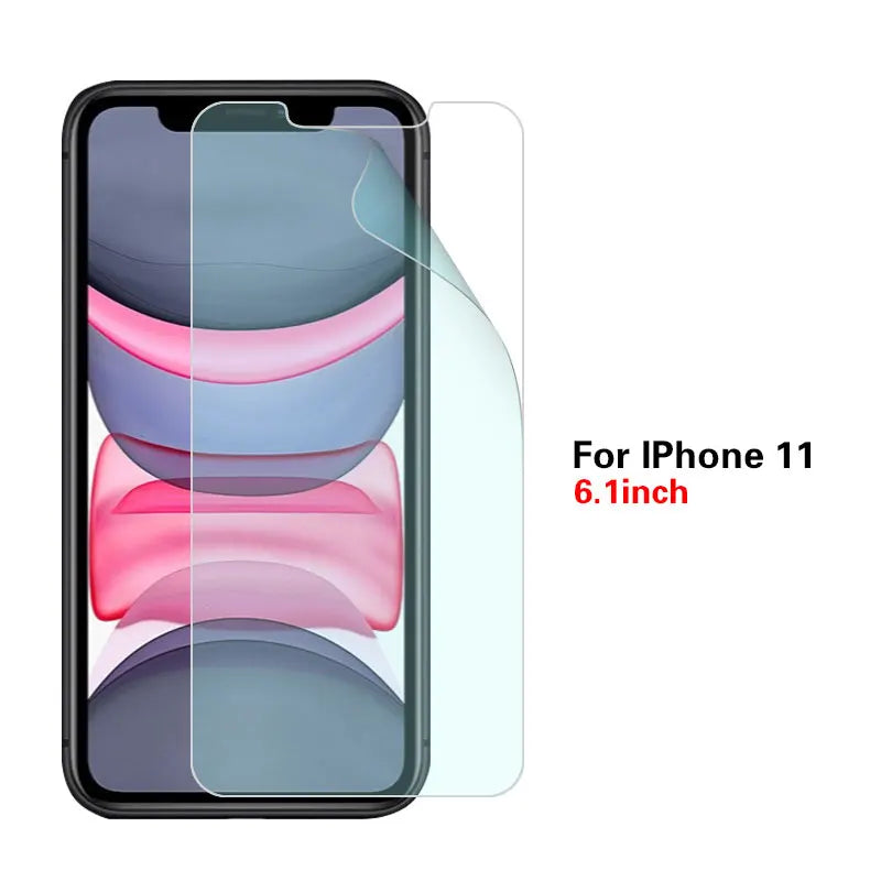 Clear Screen Protector Display Soft Nano Film For iphone 11/11 Pro/ 11 Pro Max Anti Explosion HD Protective Film (Not Glass) Sony phone repair parts
