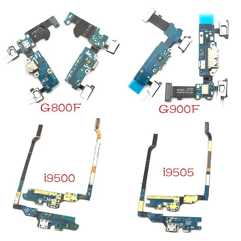 USB Charging Port Board For Samsung S4 S5 mini i9500 i9505 i337 i9190 G900F G800F Charger Connector Dock Flex Cable Samsung phone repair parts